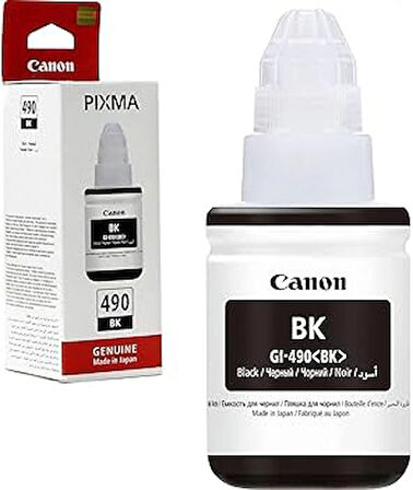 Canon Gl490 Siyah Renk Orijinal Mürekkep 7000 sayfa