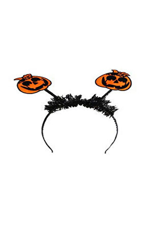 Halloween Balkabağı Gülen Yüz Taç