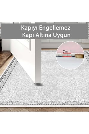 2 li Banyo Paspası, Yumuşak Banyo Halısı, Kaymaz Tabanlı, Yıkanabilir - 60x100 - 50 x60