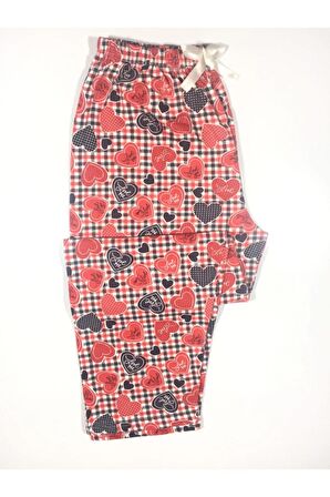 Pamuklu Cepsiz Kışlık Kadın Pijama Altı pmk5
