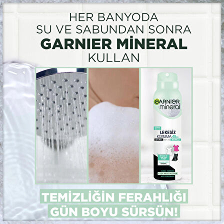 Garnier Mineral Lekesiz Koruma Sprey Deodorant 150 ml