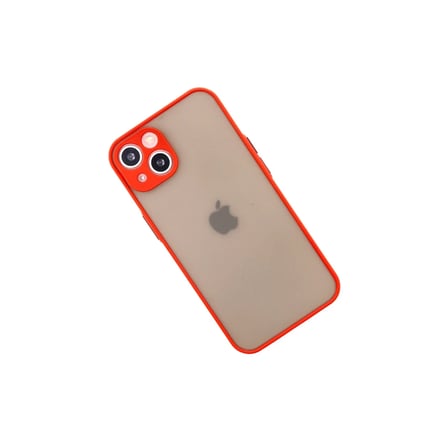 Apple iPhone 14 Kılıf Montreal Silikon Kapak - Kırmızı