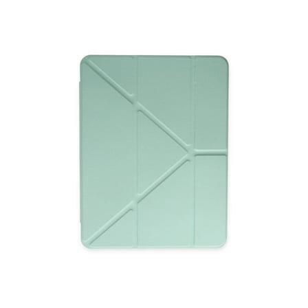 Apple İpad 2022 10.9 (10.nesil) Kılıf Kalemlikli Mars Tablet Kılıfı - Açık Yeşil iegxx