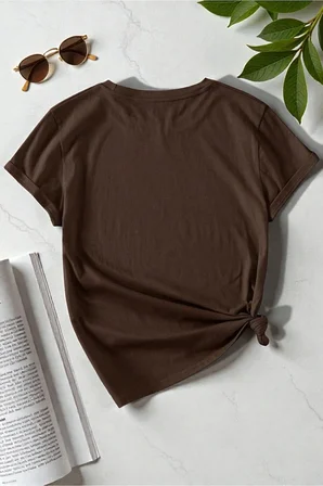 Unisex Milano Baskılı Tasarım Tshirt
