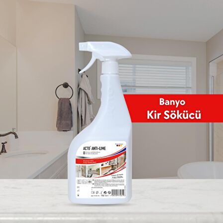 ACTO® ANTI LIME 750 ml Kir ve Kireç Sökücü