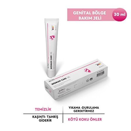 ACTO® Woman Care Gel 30 ml | Dış Genital Alan için Temizleme Jeli