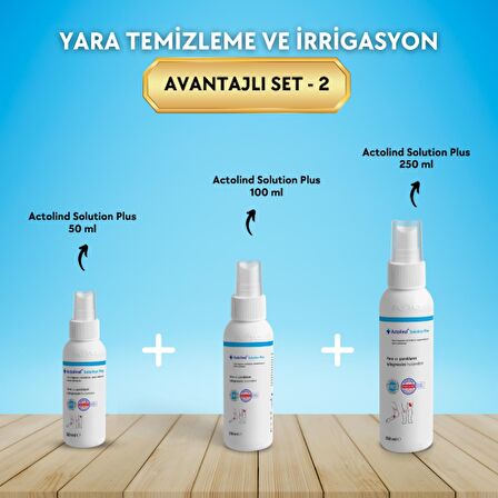 ACTOLIND® Solution Plus 50 ml + 100 ml + 250 ml Yara Bakım Solüsyonu