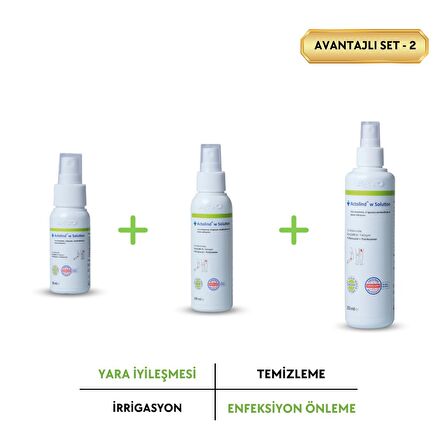 ACTOLIND® w SOLUTION 50 ml + 100 ml + 250 ml Yara İyileştirme Solüsyonu