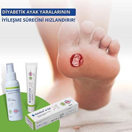 30 ml Jel ve 100 ml Solüsyon | 2' li Yara Bakım Seti