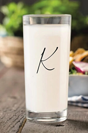 K Harfli Rakı Bardağı