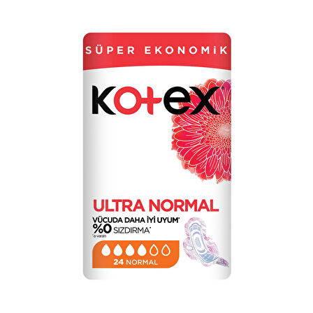 Kotex Ultra Normal - Uzun - Gece 6 lı Karma Paket