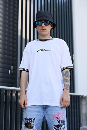 Unisex Yeni Sezon Oversize Baskılı Detaylı Yazlık T-shirt