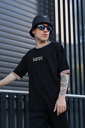 Unisex Yeni Sezon Oversize Baskılı Detaylı Yazlık T-shirt