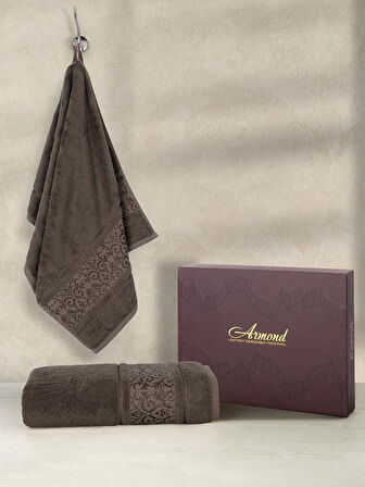 Bambu Havlu Takımı Doğal ve Yumuşak Dokulu 50x90