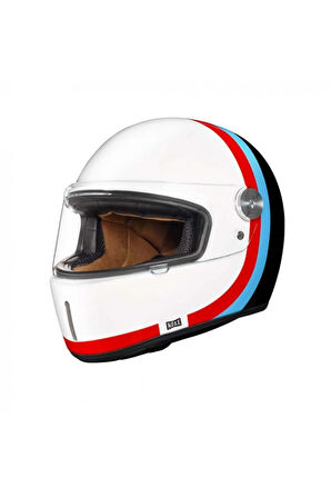 X.g100r Speedway Beyaz-mavi Kask