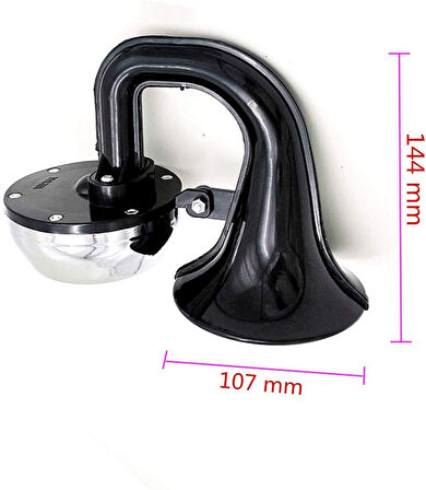 12V Elektrikli 150dB Yüksek Sesli Salyangoz Boynuz Korna