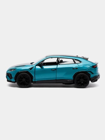 Kinsmart Lamborghini Urus Çek Bırak Araba 1:38 Diecast Model Araba Dekalli Turkuaz
