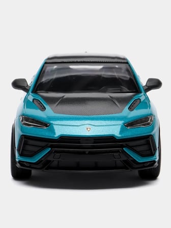 Kinsmart Lamborghini Urus Çek Bırak Araba 1:38 Diecast Model Araba Dekalli Turkuaz