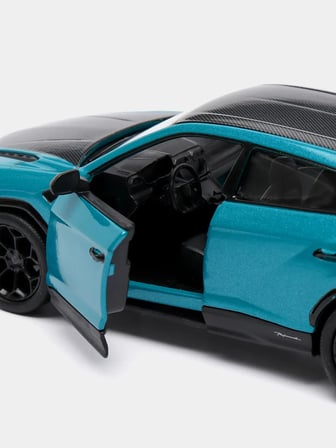 Kinsmart Lamborghini Urus Çek Bırak Araba 1:38 Diecast Model Araba Dekalli Turkuaz