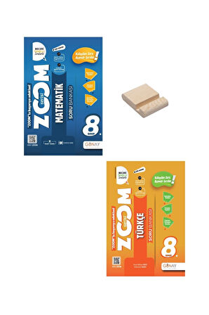 LGS 8. Sınıf Zoom Matematik ve Türkçe Soru Bankası