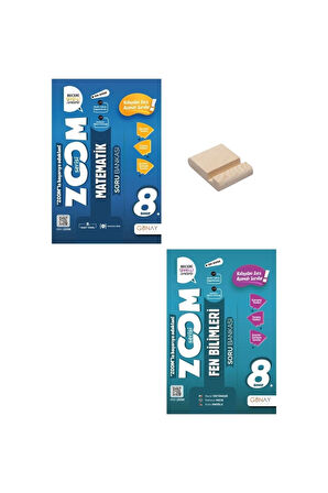 LGS 8. Sınıf Zoom Matematik ve Fen Bilimleri Soru Bankası