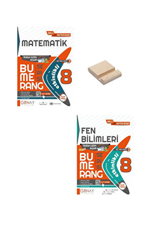 LGS 8. Sınıf Bumerang Etkinlikli Defter Matematik ve Fen Bilimleri