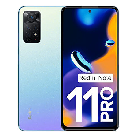 Xiaomi Redmi Note 11 Pro 128 GB/8 GB Ram Blue  Yenilenmiş ÜRÜN (Sıfır Gibi)
