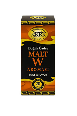 Malt W Aroması 20 ml – Doğala Özdeş Yoğun Aroma