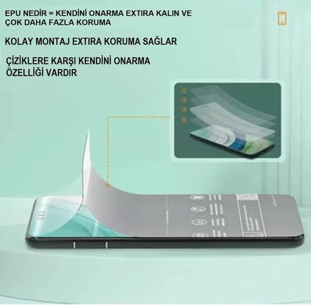 Huawei NOVA 15 UTRA Uyumlu NANO Ekran Koruyucu Ultra İnce EPU - 0.18 mm MAT STAREX