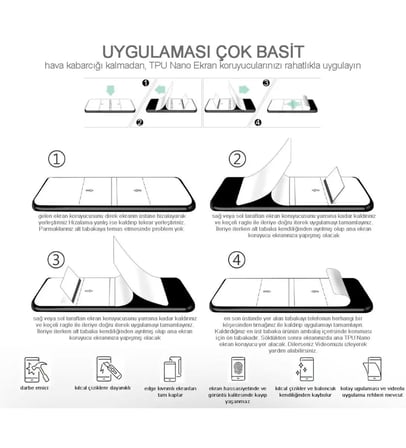 iPHONE 17E Uyumlu NANO Ekran Koruyucu Esnek ULTRA İnce SANDEX - HD ŞEFFAF HAYALET