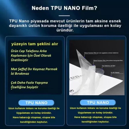Xiaomi Mi 17T FULL Arka Kaplama Ultra İnce AF EPU MAT - STAREX