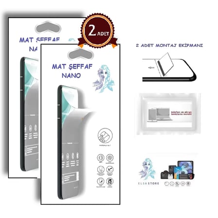 Samsung F05 Nano Ekran Koruyucu 2 Adet Ultra İNCE Esnek Nano MAT Şeffaf