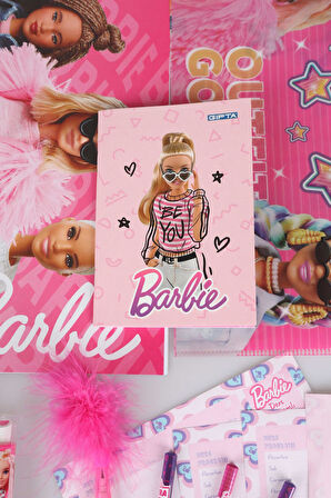 DEKOMUS İLE YENİ SEZON LİSANSLI BARBIE KALEM ÇANTASI İLE 13 PARÇA FULL + FULL KIRTASİYE / OKUL SETİ 