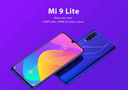 Xiomi Mi 9 Lite Mavi 64 GB Mavi Yenilenmiş ÜRÜN (Sıfır Gibi)