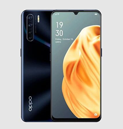 Oppo A91 Siyah 128 GB  / 8 GB Ram Yenilenmiş Ürün (Sıfır Gibi)