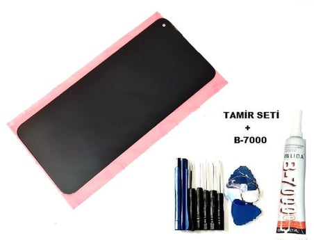 Tkgz Infinix HOTE 7 Lcd Ekran Dokunmatik (B-7000+Tamir Seti)