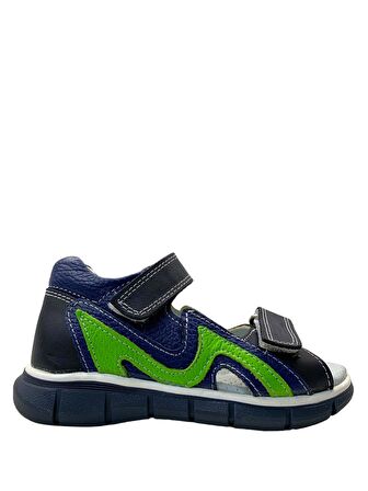 337 Çocuk Korseli Deri Sandalet