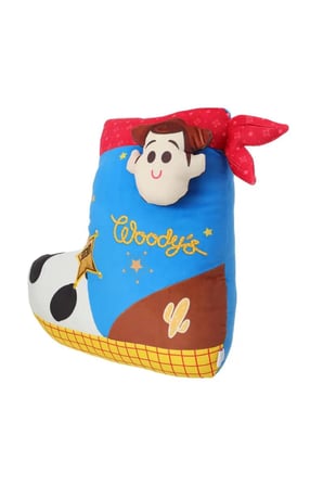 MINISO Disney Pixar Lisanslı Woody Koleksiyonu 40 cm Çizme Şeklinde Yastık – Woody Figürlü Model