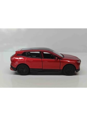Welly 1:32 Ölçek Bmw Ix// Red Çek-Bırak Metal Araba 12 cm