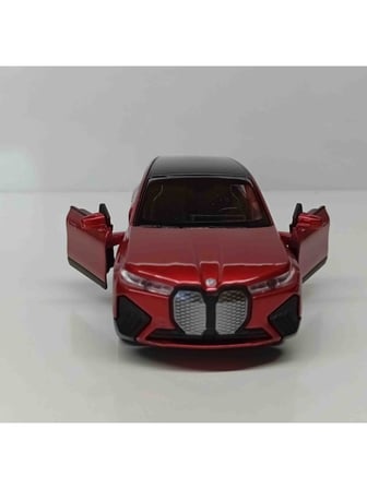 Welly 1:32 Ölçek Bmw Ix// Red Çek-Bırak Metal Araba 12 cm