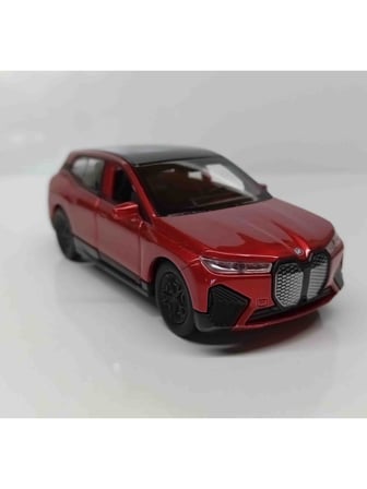 Welly 1:32 Ölçek Bmw Ix// Red Çek-Bırak Metal Araba 12 cm