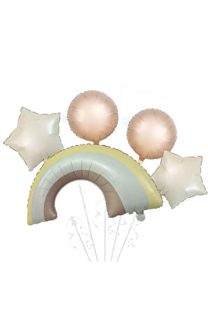 RETRO 5 Lİ BALON SET