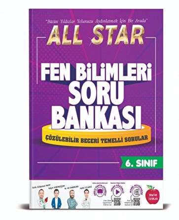 6.sınıf All Star Fen Bilimleri Soru Bankası Newton Yayınları