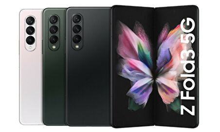  Samsung Galaxy Z Fold 3 BLACK/ 5G / 256 GB   / 12 GB RAM Yenilenmiş Ürün (B KALİTE))