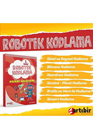 2. Sınıf Dikkat Ve Zeka Geliştiren 2'li Set - Hızlı Okuma Kitabım + Robotik Kodlama