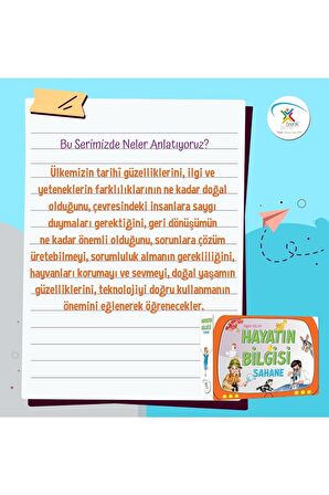 5 Renk Yayınları Hayatın Bilgisi Şahane Kutulu Hikaye Seti Dizisi (10 Kitap) 