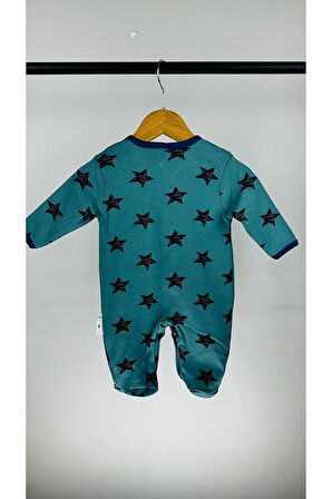 YILDIZLI ÇITÇITLI PAMUKLU BEBEK TULUM