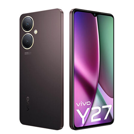 Vivo Y27  Bordo 128 GB/6+6 GB RAM YENİLENMİŞ ÜRÜN (Sıfır Gibi) 
