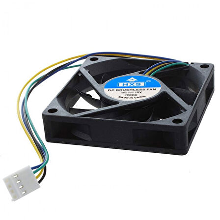 DC 12v 8cm 4 pinli kasa fanı 12v 4 pin fan 8x8x1.5cm 