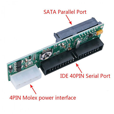 Sata IDE Dönüştürücü 2.5",3.5" sata to ıde dönüştürücü adaptör